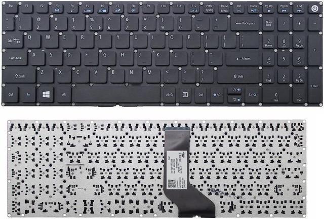 New US Black English Laptop Keyboard (without palmrest) for Acer