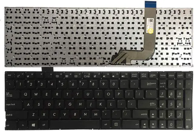 Main image of New US Black English Laptop Keyboard (without palmrest) for Asus A542 A542B A542U A542UA A542UF A542UQ K542 K542B K542BA K542U K542UR K542UN K542UF K542UQ