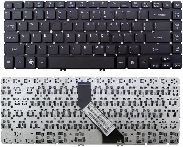 Main image of New Laptop Keyboard (without Frame) for Acer Aspire V5-471G V5-431P V5-431 V5-471 V5-471P P/N:60.M3BN1.031 MP-11F73U4-4424 6M.4TUKB.095 904TU07O1D NKI141301S, US layout Black color