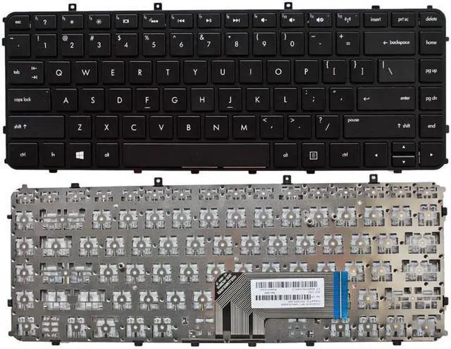 Main image of New Laptop Keyboard (with Frame ) for HP ENVY 4-1130sb 4-1160ec 4-1161er 4-1170ez 4-1180sf 4-1100eb 4-1100ed 4-1100et 4-1100sb 4-1100sg 4-1100sl 4-1101ea 4-1101eo US layout Black color