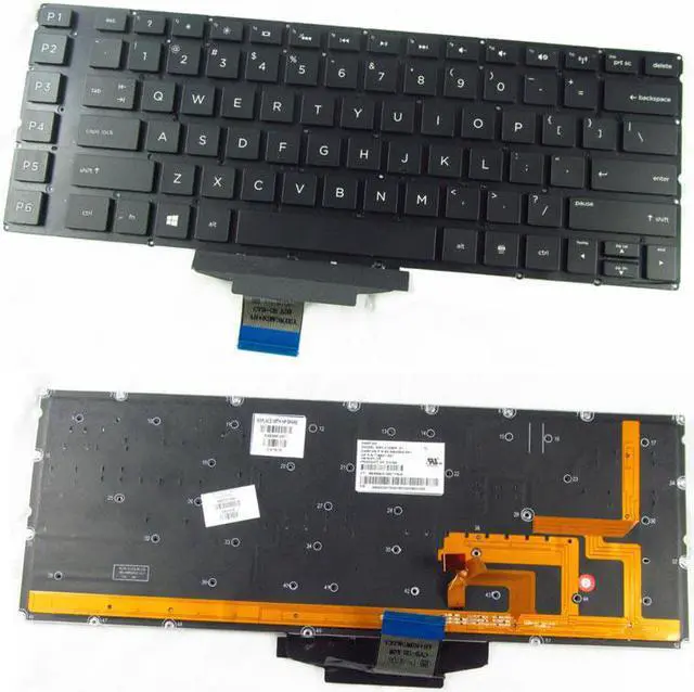 Main image of New Laptop Keyboard Backlit(without Frame) for HP OMEN 15-5110NR 15-5113DX 15-5114DX 15-5120NR 15-5210NR 15-5213DX US layout Black color