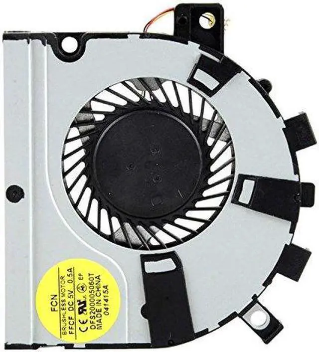 Main image of New Laptop CPU Cooling Fan for Toshiba Satellite E45T E45T-A4100 E45T-A4200 E45T-A4300 U40t U40T-AT01S E55 E55D E55DT E55T AB07505HX060300 DC28000DTA0