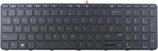 ambition Supplement gård New US Black Backlit Keyboard For HP Probook 450 G4 455 G4 470 G4 Laptop  English Keyboard Light Backlight Security Locks & Accessories - Newegg.com