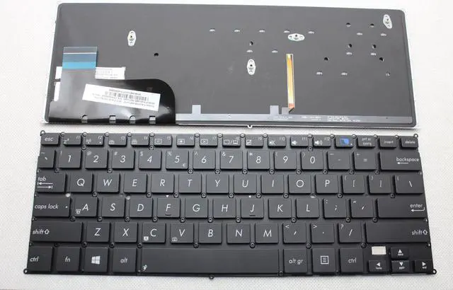 Main image of New US Black Backlit English Laptop Keyboard (without frame) For Asus Taichi21 Taichi 21 Taichi21-CW002H Taichi21-CW009H Light Backlight