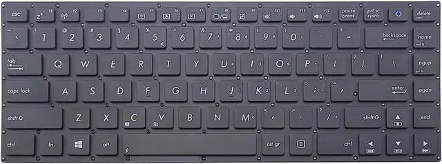 Main image of New US Black English Laptop Keyboard (without frame) For ASUS T300 T300L T300LA P/N: 0KNB0-410CUI00 AEXC1R00010 MP-12F33U4-9203W 0KNB0-410CUS00 AEXC1U00010 MP-12F33US-9203W