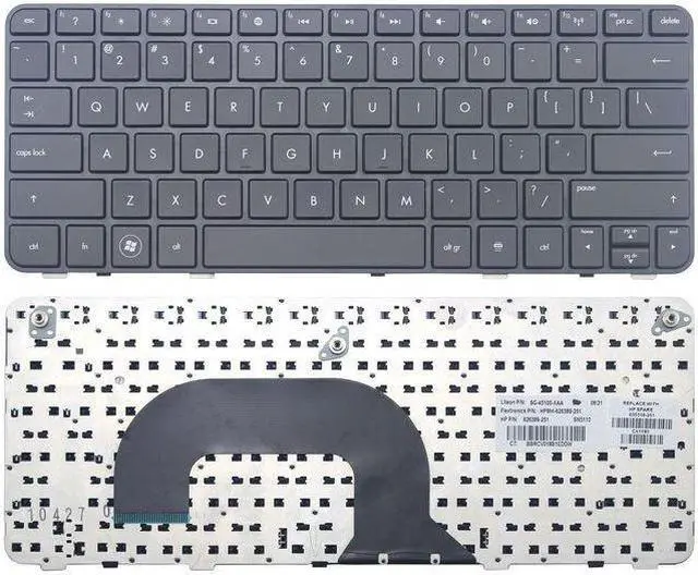 Main image of New For HP 3115m 3125 659501-001 699033-001 699028-001 US keyboard with frame Black