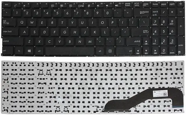 Main image of New For ASUS X540 X540L X540LA X540LJ X540S X540SA X540SC X540LA-SI30205P X540SA-SCL0205N US Keyboard Black Without Frame