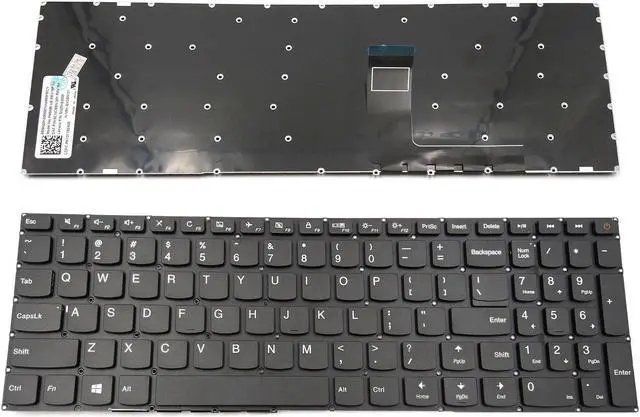 Main image of New For Lenovo SN20K93009 9Z.NCSSN.201 NSK-BV2SN 01 PK1311S2A05 US Keyboard Black Without Frame