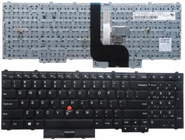 Main image of NEW For IBM Lenovo Thinkpad P50 20EN P50 20EQ P/N: SN20H35156 00PA247 SIT-R PYWL NBL-105US Keyboard US English Non-Backlit
