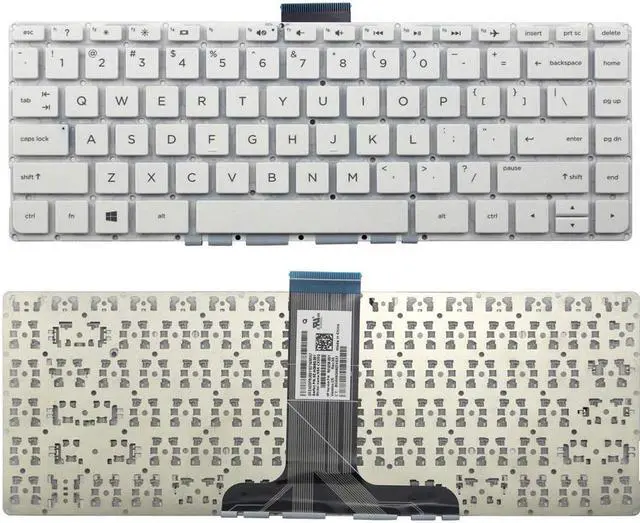 Main image of New US White English Laptop Keyboard (without frame) For HP 9Z.NC9SQ.301 NSK-CX3SQ 01 901658-001