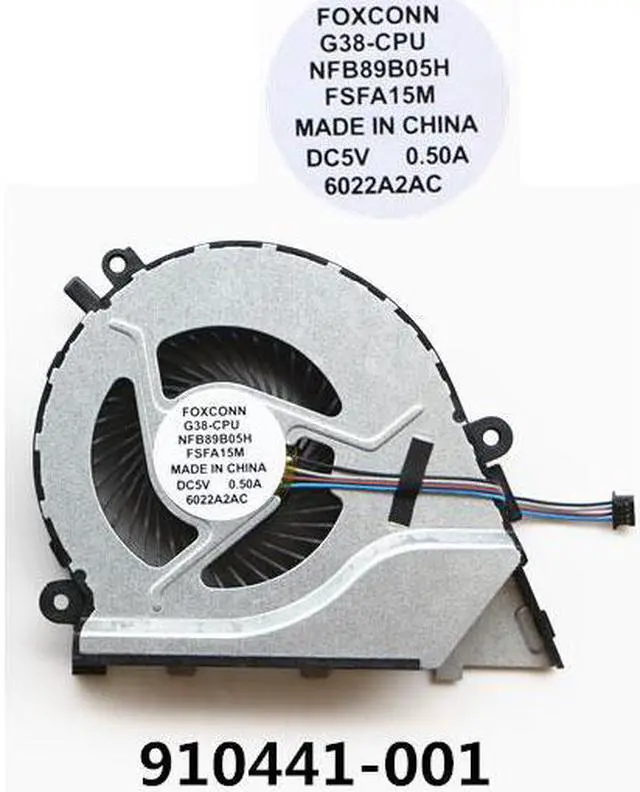 Main image of New Laptop CPU Cooling Fan For HP Omen 17-W151NR 17-W163DX 17-W208CA 17-W210NR 17-W220NR 17-W223DX 17-W252NR 17-W253DX 17-W262CL 17-W264CL 17-W266CL 17-W273NR 17-W295MS 17-W295NR (Not for GPU fan)