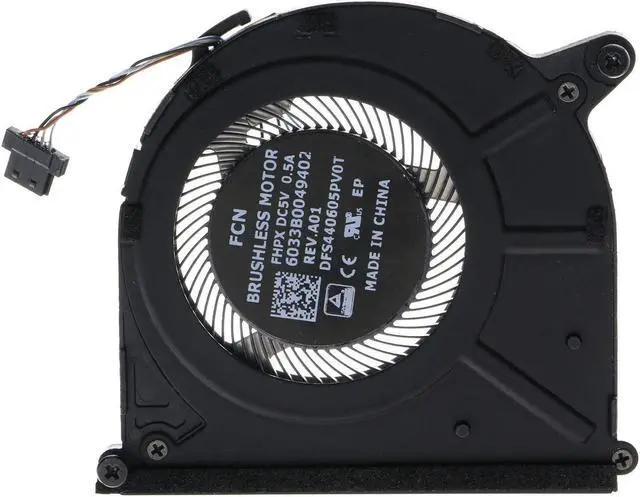 Main image of New CPU Cooling Fan for Replacement for HP EliteBook X360 1030 G2 Laptop P/N:917886-001 919415-001 6033B0049402