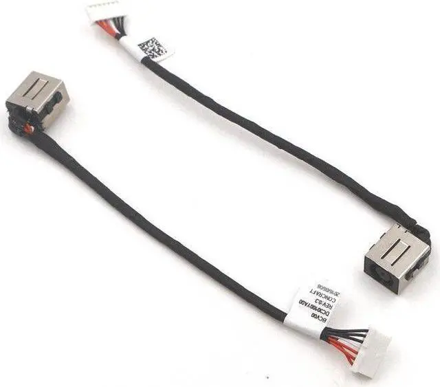 Main image of AC DC Jack Power Plug in Charging Port Connector Socket with Wire Cable Harness Replacement for Dell Inspiron 14 7466 7467 NKKV9 0NKKV9 DC30100YA00