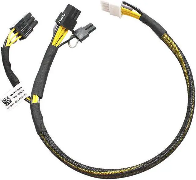 Main image of New For Dell R720 R730 R740 R7910 GPU Power Cable 9H6FV Riser to GPGPU 0N08NH 09H6FV N08NH