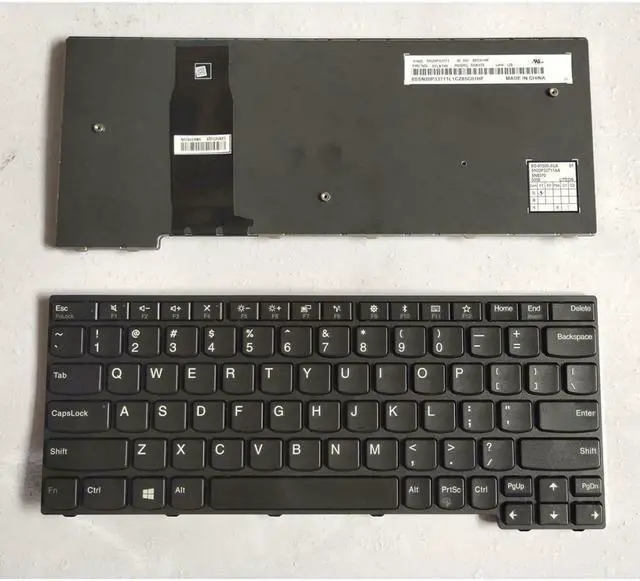 Main image of New US Black English Laptop Keyboard Replacement for Lenovo Thinkpad Yoga 5th 11e Gen 20LN 20LM 01LX700 SN20P33671 NSK-ZE0SW 01 01LX740