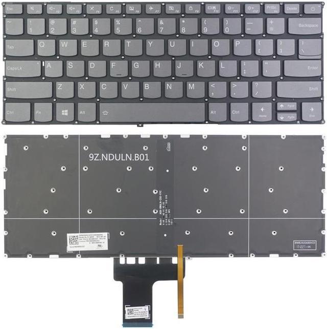 New US Black English Backlit Laptop Keyboard (without palmrest