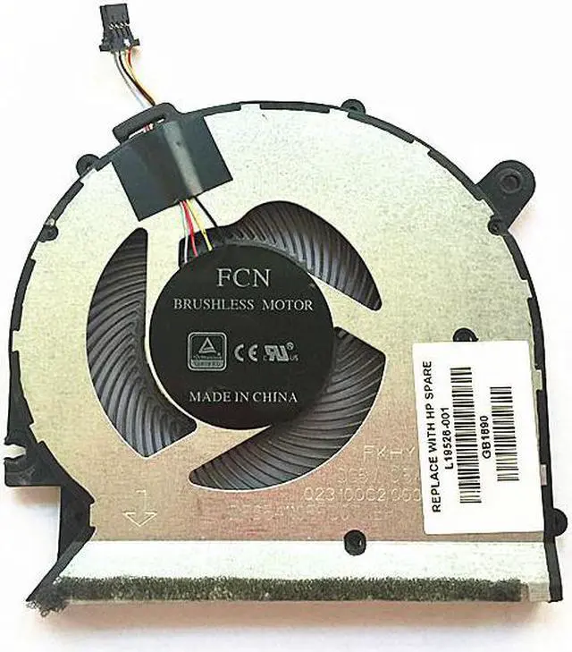 Main image of CPU Cooling Fan For HP Envy 13-AH 13T-AH000 13-AH0001CA 13-AH0001CA 13-AH0002CA 13-AH0003CA 13-AH0004CA 13-AH0004CA 13-AH0010NR 13-AH0034CL P/N: TPN-W136 L19526-001