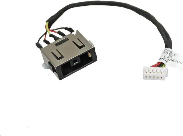 Main image of AC DC Jack Power Plug in Charging Port Connector Socket with Wire Cable Harness Replacement for Lenovo Flex 3-1120 Yoga 300-11IBY 300-11IBR 1109-01050