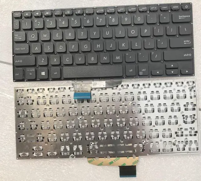 Main image of New US English Black Keyboard (without palmrest) Replacement for Asus VivoBook S430 S430F S430FA S430FN S430U S430UA X430 X430F X430FA X430FN X430U X430UA