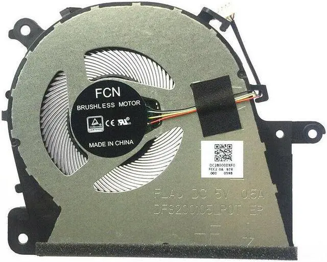 Main image of New CPU Cooling Fan Replacement for Lenovo Ideapad S145-14IWL 81MU Laptop P/N: DC28000DXV0 DC28000DXF0