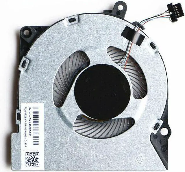 Main image of New CPU Cooling Fan Replacement for HP Probook 430 G6 HSN-Q14C P/N: L45886-001