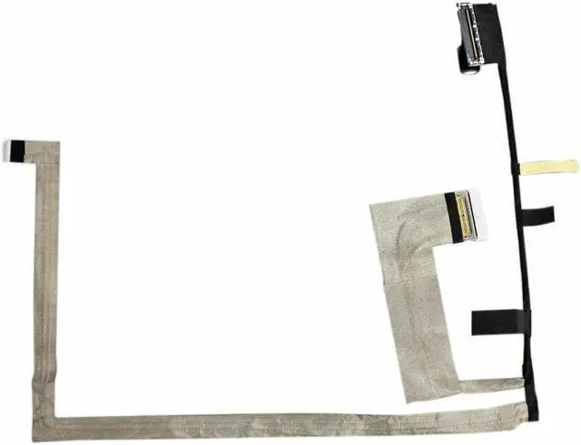 Main image of New LVDS LCD LED Flex Video Screen Cable Replacement for Dell Latitude 7480 7490 P73G P/N:0D81MX D81MX DC02C00DW00