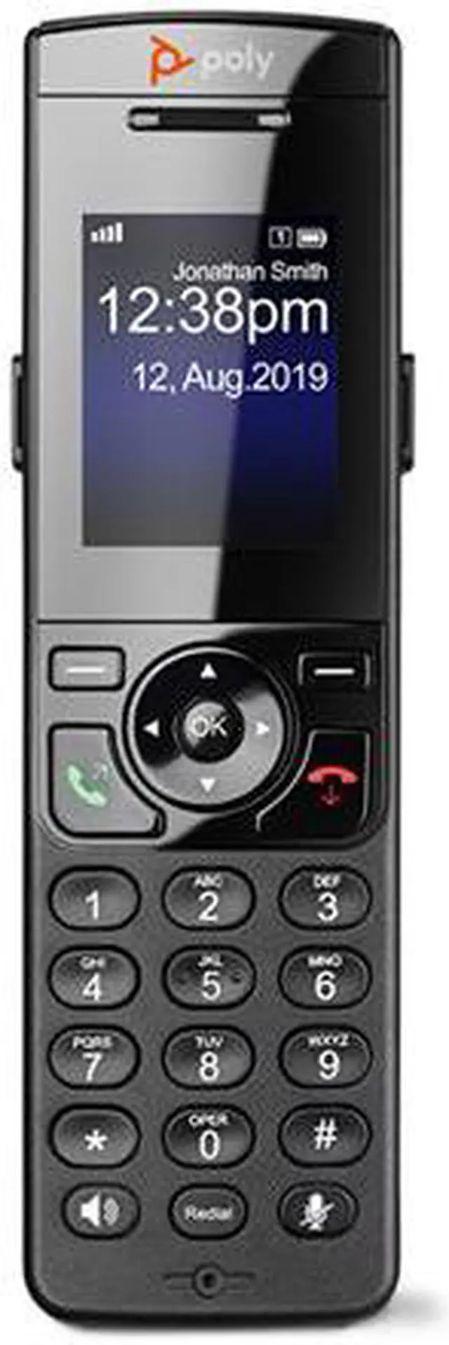 Alt view image 2 of 7 - Polycom VVX D230 DECT IP Phone, PSU, NA (2200-49230-001)