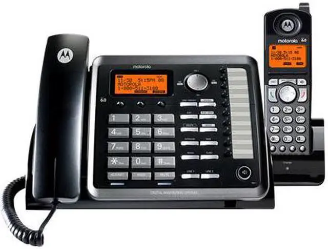 Main image of Motorola ViSYS 25255RE2 Two-Line Corded/Cordless Phone System