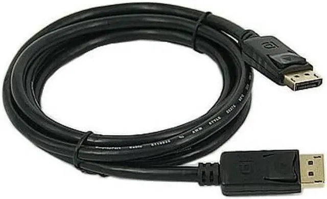Alt view image 3 of 3 - Nexhi 6 FT Premium GOLD Series DisplayPort Male to Displayport Male (DP-M/DP-M) Cable Gold Plated