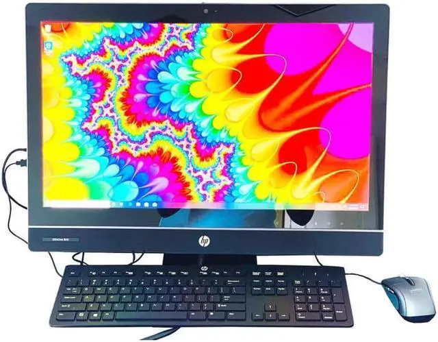 Alt view image 7 of 7 - HP EliteOne 800 G1 23" FHD Touch Screen All-in-One Business Desktop Computer, Intel Core i5-4590s up to 3.6GHz, 16GB RAM, 1TB HDD, WiFi, USB 3.0, Windows 10 Professional