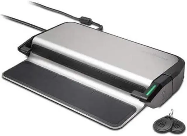 Main image of Kensington LD4650P Dual Video, Single user USB-C Docking Station with K-Fob Smart Lock - Windows (K38400NA) with free Retractable stereo headphones