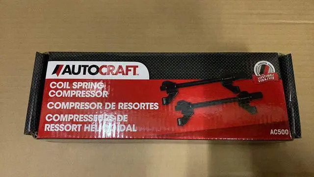 Main image of Autocraft AC500 Coil Spring Compressor | Strut Remover & Installer Tool Kit for Cars and Trucks | Heavy-Duty Auto Suspension Compression