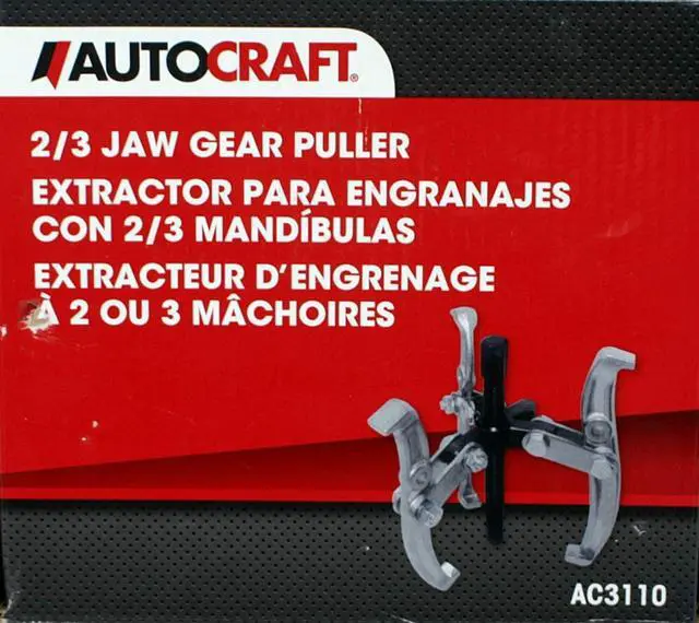 Main image of Autocraft 2/3 Jaw Gear Puller with 3-1/4-Inch Reach X 7-Inch Spread