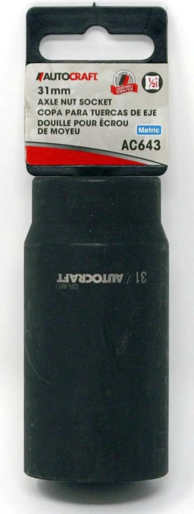Main image of Autocraft 31 MM Axle Nut Socket