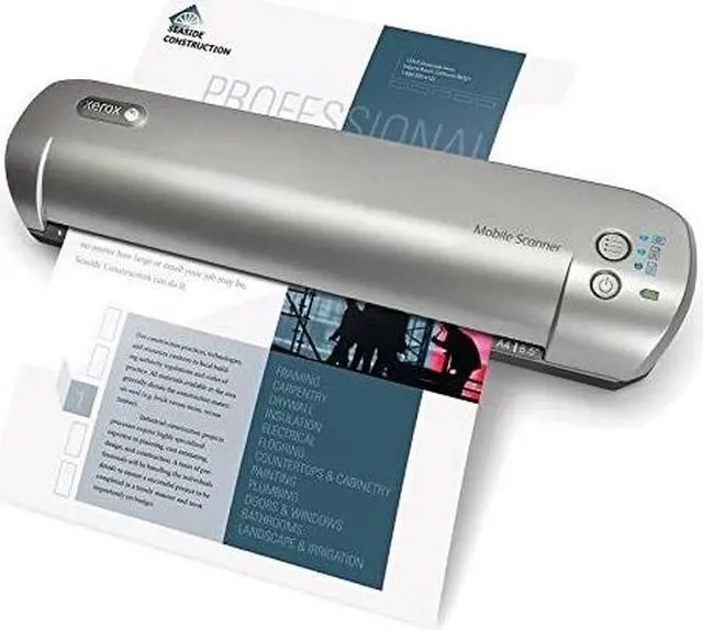 Alt view image 2 of 2 - Xerox Mobile Scanner Wireless Portable Scanner Color Grey