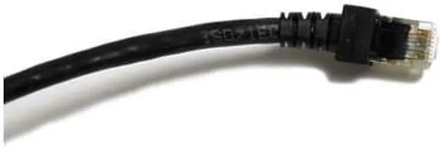 Alt view image 2 of 5 - Cables Unlimited STP Cat 7 Ethernet Cable 10 ft Shielded - Ethernet Cable, Better Than Cat5e/Cat5/cat6 Network, Round Cat7 High Speed LAN Wire with Rj45 for Router and Modem (STP-7000-10 K)– Black
