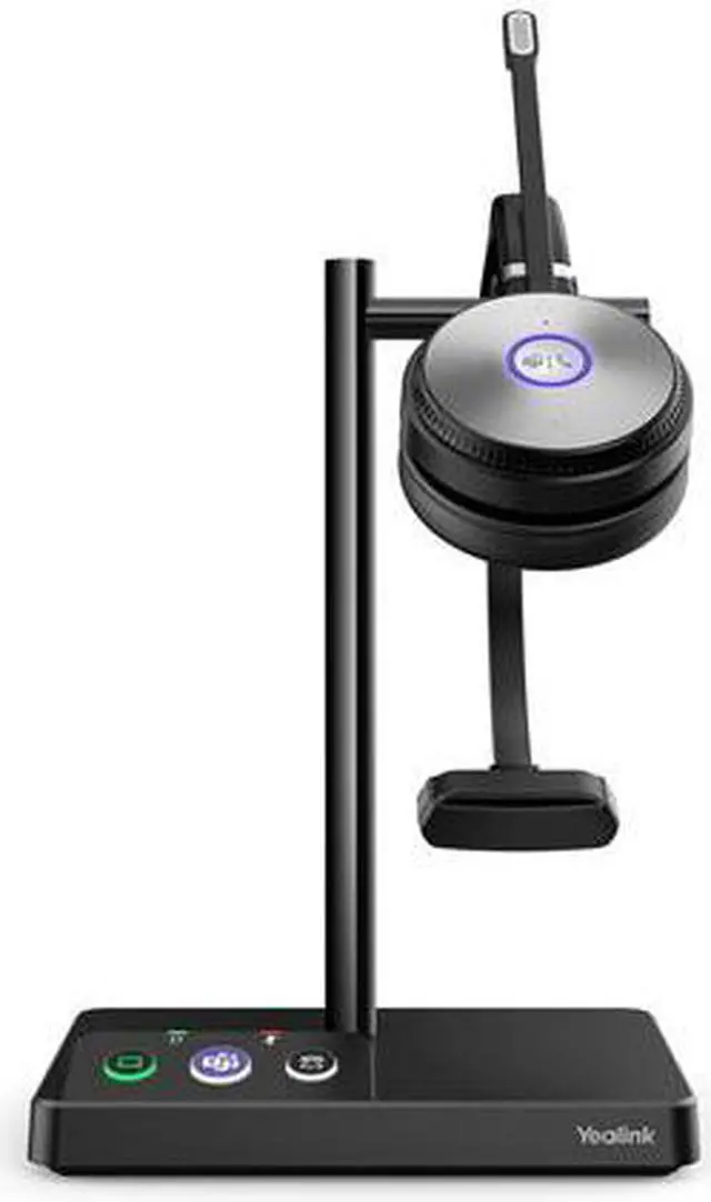 Alt view image 2 of 3 - YEA-WH62-MONO-TEAMS Wireless Mono Teams headset Supports busylight