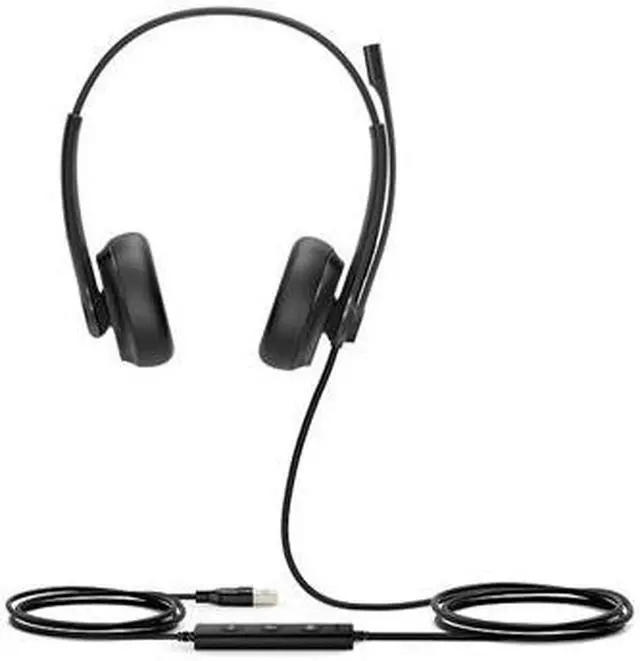 Alt view image 2 of 15 - Yealink USB Wired Headset - Stereo - USB - Wired - 32 Ohm - 20 Hz - 20 kHz