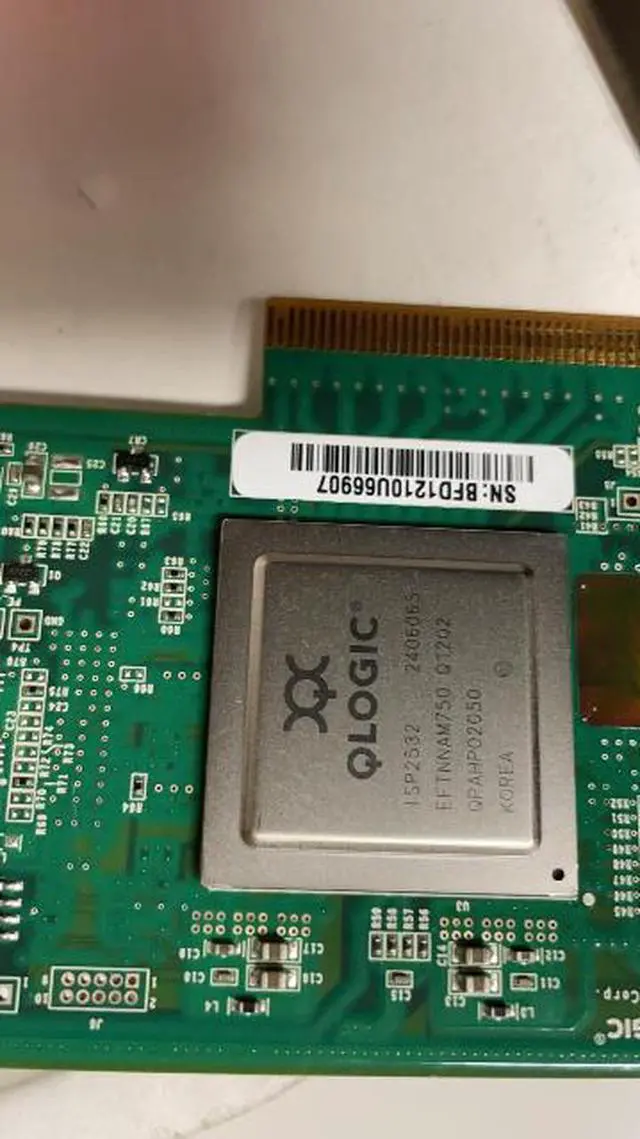 Alt view image 3 of 5 - IBM/QLogic QLE2562-ibmx 8gb dual port pci-e X8 fiber chanel host bus adapter