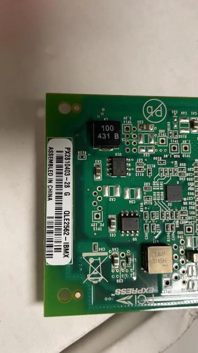 Alt view image 4 of 5 - IBM/QLogic QLE2562-ibmx 8gb dual port pci-e X8 fiber chanel host bus adapter