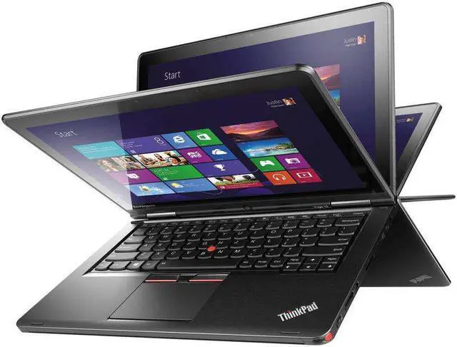 Main image of Lenovo ThinkPad Yoga 12 12.5in Touch Screen Laptop ,Intel Core I5-5200U 2.9GHz, 8GB RAM, 128GB SSD, WiFi,Webcam,Windows 10 pro