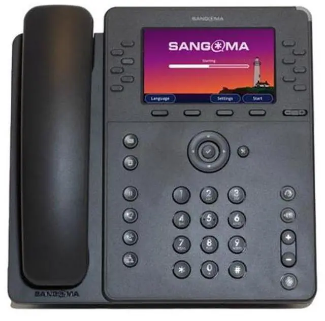 Main image of Sangoma P330, 12-Line, HD Voice, Gigabit Ethernet, BT, WiFi, 4.3" IPS Color Display