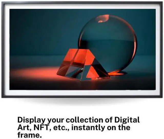 Alt view image 2 of 4 - Nexhi 49 Inch UHD 4K WiFi Digital Photo Frame (3840x2160 Pixels), Android Digital Picture Frame with Built-in 8GB Memory, Wall Mountable, Share Photos and Videos Instantly