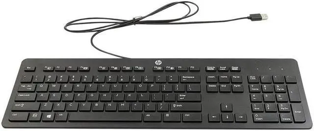 Alt view image 2 of 4 - HP Business Slim - Keyboard - USB - US Business Keyboard
