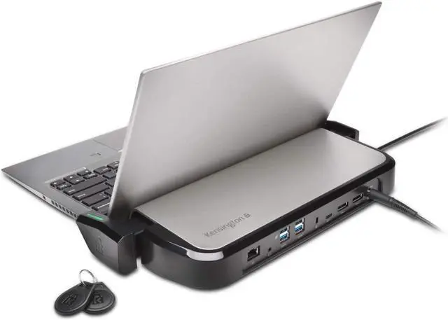 Alt view image 3 of 4 - Dell Latitude 5490 14" HD (1366x768) Business Laptop Intel Quad-Core i5-8350U, 8GB DDR4 RAM, 256GB SSD, No Webcam, Windows 10 Pro with Kensington LD4650P Dual Video, Single user USB-C Docking Station