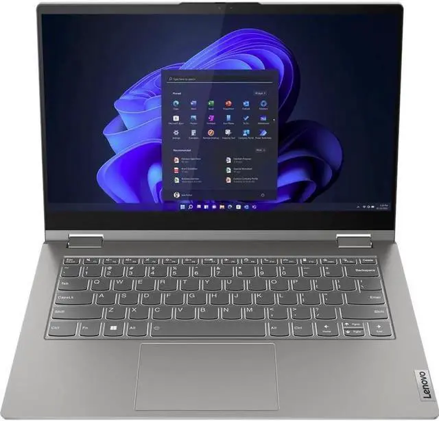 Main image of Lenovo ThinkBook 14s Yoga G2 IAP 21DM003LUS 14" Touchscreen Notebook - Full HD - 1920 x 1080 - Intel Core i5 12th Gen i5-1235U Deca-core (10 Core) - 8 GB Total RAM Memory - 256 GB Windows 11 Pro
