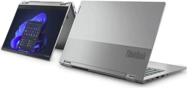 Alt view image 2 of 6 - Lenovo ThinkBook 14s Yoga G2 IAP 21DM003LUS 14" Touchscreen Notebook - Full HD - 1920 x 1080 - Intel Core i5 12th Gen i5-1235U Deca-core (10 Core) - 8 GB Total RAM Memory - 256 GB Windows 11 Pro
