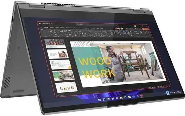 Alt view image 3 of 6 - Lenovo ThinkBook 14s Yoga G2 IAP 21DM003LUS 14" Touchscreen Notebook - Full HD - 1920 x 1080 - Intel Core i5 12th Gen i5-1235U Deca-core (10 Core) - 8 GB Total RAM Memory - 256 GB Windows 11 Pro