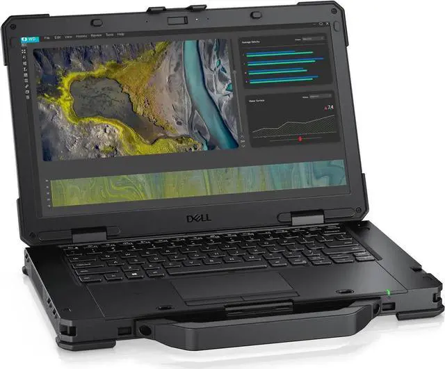 Main image of Dell Latitude Rugged 5430 Non Touch Screen Laptop (2022) | 14" 1920x1080 FHD | Intel Core i7 - 1185G7 - 256GB SSD Hard Drive - 8GB RAM | 4 cores @ 4.2 GHz Win 11 Pro Black