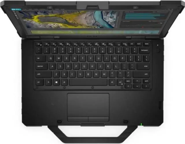 Alt view image 2 of 5 - Dell Latitude Rugged 5430 Non Touch Screen Laptop (2022) | 14" 1920x1080 FHD | Intel Core i7 - 1185G7 - 256GB SSD Hard Drive - 8GB RAM | 4 cores @ 4.2 GHz Win 11 Pro Black
